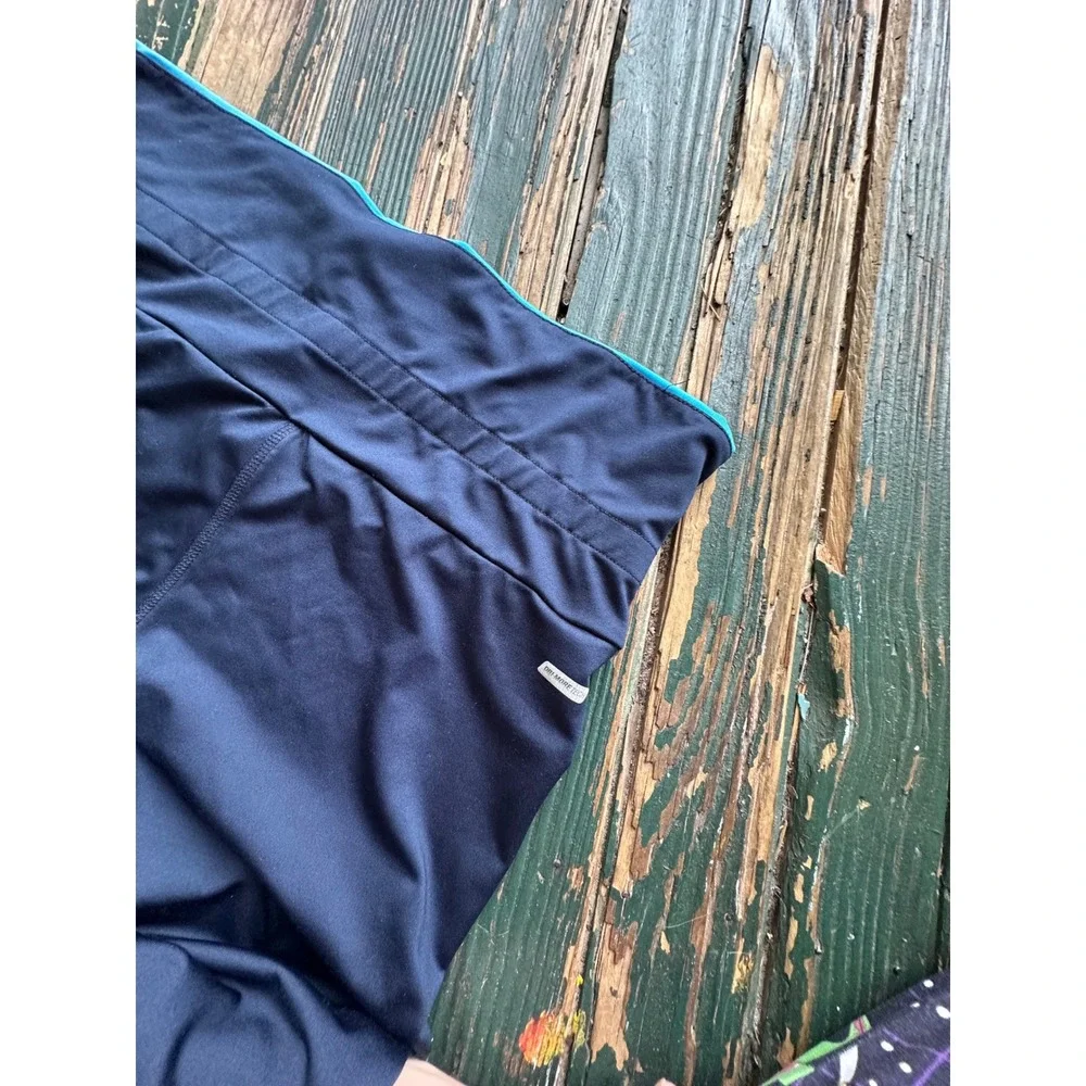 Danskin Now Womens Navy Blue Dri-More Bootcut Yoga Pants Size L 12-14 A3666